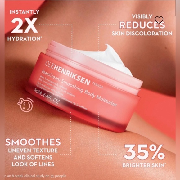 Ole Henriksen BEAMCREAM SMOOTHING BODY MOISTURIZER 1.7oz new in box‎ - Picture 1 of 4